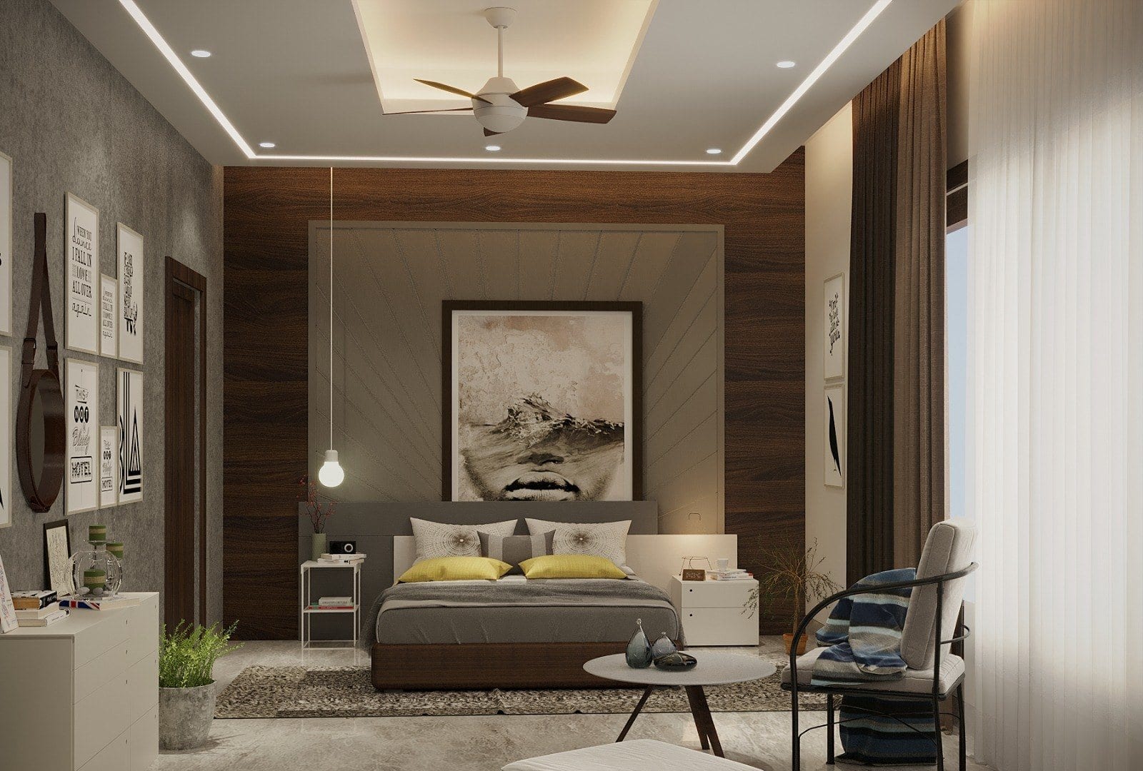 Residence at Haridwar Greens — master bedroom