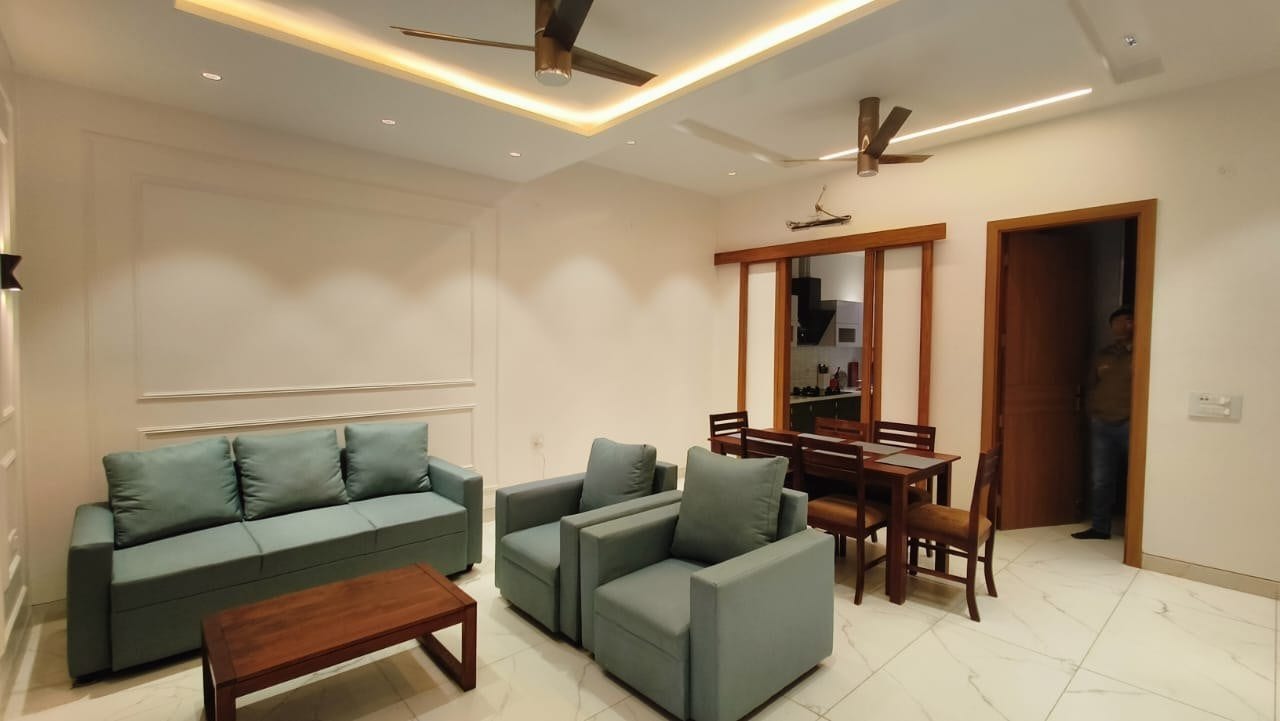 Residence at Sector 105, Noida — dining and seating area